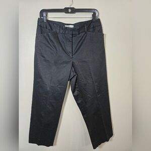 Pendleton Women's Black Ankle Pants Sz 10.  95% Cotton